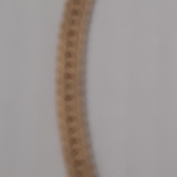 Double-sided Sterling Golden Color  Omega Chain - Picture 4 of 5